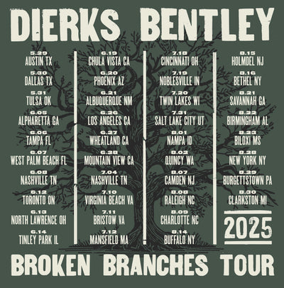 Broken Branches Tour (Photo) Tee